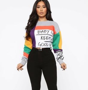 Fashion nova sweatshirt